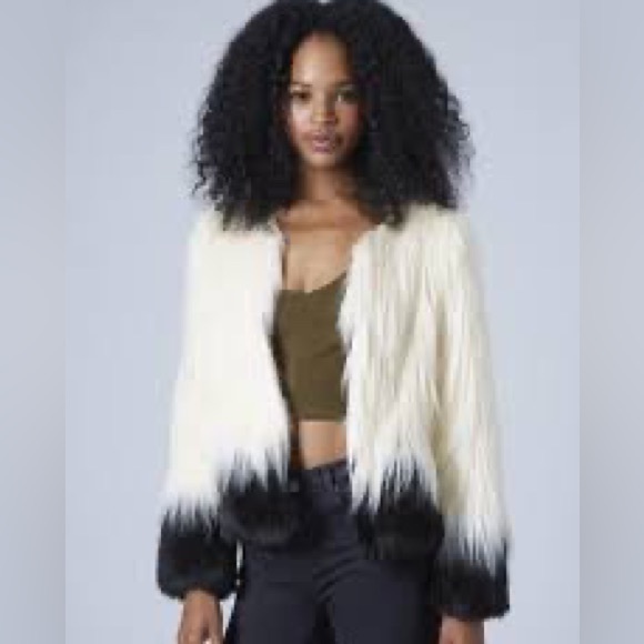 Unreal Fur faux fur dream coat.  Excellent condition. - Picture 2 of 6